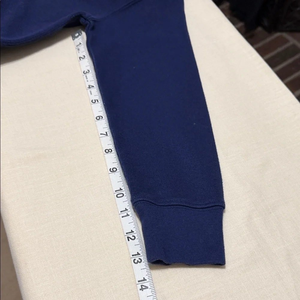 GAP Kids Navy Blue Knit Shawl Neck Sweater, Boys Size Medium (8)